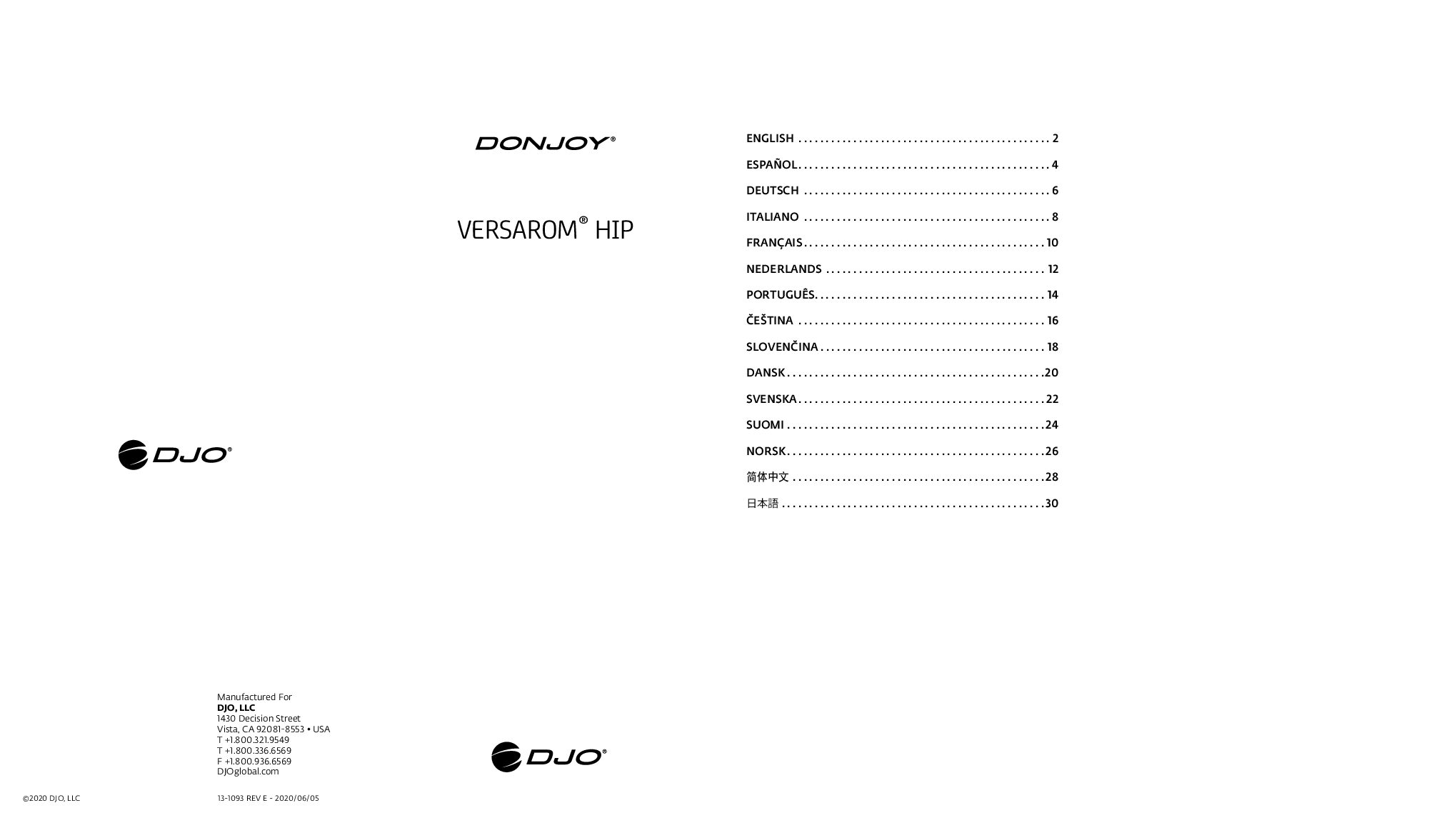 DonJoy® VersaROM® Hip Brace - Image 7